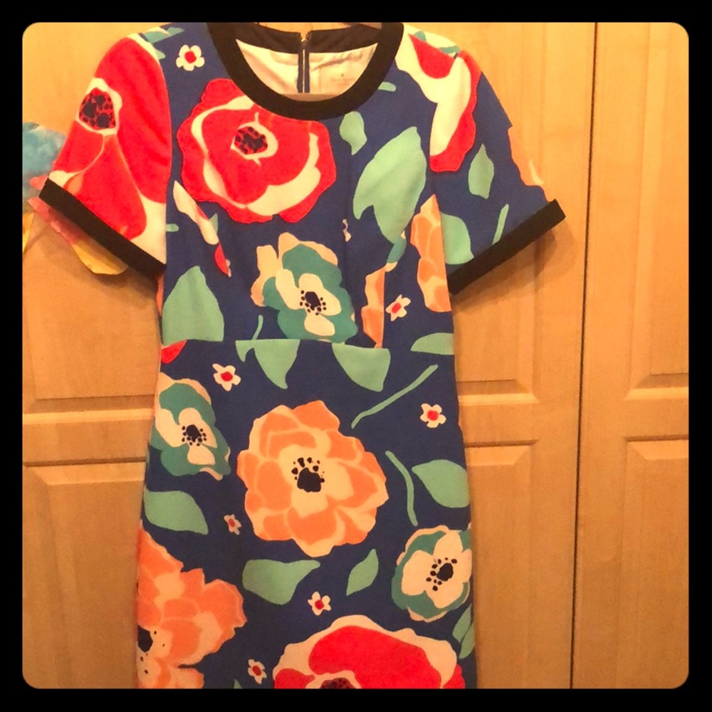 Flour print dress